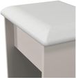 Sussex Cashmere Padded Dressing Stool