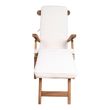 Arrecife Natural Teak Wood Large Garden Deck Chair