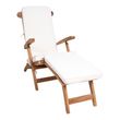 Arrecife Natural Teak Wood Large Garden Deck Chair