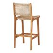 Derby Natural Teak Wood Counter Chair