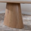Palma Oak 8 Seater Oval Dining Table - 180cm