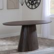 Palma Walnut 8 Seater Oval Dining Table - 180cm