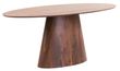 Palma Walnut 8 Seater Oval Dining Table - 180cm