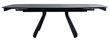 Kinston 6-10 Seater Black Ceramic Extending Dining Table - 160cm-240cm