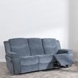 Legend Grey Fabric Recliner Sofa Set