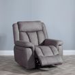 Dylan Grey Fabric Electric Recliner Armchair