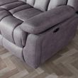 Dylan Grey Fabric Electric Recliner Sofa Set