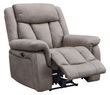 Dylan Sandstone Fabric Electric Recliner Armchair