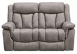 Dylan Sandstone Fabric 2 Seater Electric Recliner Sofa
