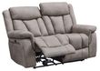 Dylan Sandstone Fabric 2 Seater Electric Recliner Sofa