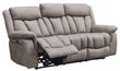 Dylan Sandstone Fabric 3 Seater Electric Recliner Sofa