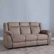 Seville Brown Fabric Sofa Set