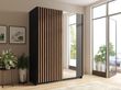 Dalia Black Oak 2 Door Sliding Wardrobe