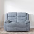 Windsor Grey Fabric 2 Seater Recliner Sofa