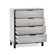 Bali Grey Oak 4 Drawer Chest