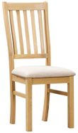 Arlington 2 Seater Oak Square Dining Set - 4 Slatted Back Dining Chair