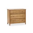 Coxmoor Oak 3 Drawer Chest