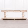 Clearance - Mango Wood 2 Drawer Large Console Table - FSS15830
