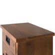 Iron Works Mango Wood 1 Door Bedside Cabinet