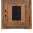 Iron Works Mango Wood 1 Door Bedside Cabinet