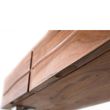 Monza Natural Acacia Wood 3 Drawer Console Table