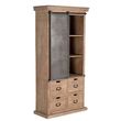 Irondale Mango Wood 1 Door Display Cabinet