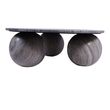 Libra Salento Grey Marble Round Coffee Table