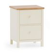 Coxmoor Ivory Painted 2 Drawer Bedside Table