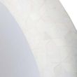 Libra Aspen White Bone Inlay Round Mirror