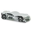 Storm Grey High Gloss Race Car Bed