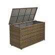 Maze Winchester Natural Rattan Garden Storage Box