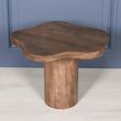 Puddle Brown Mango Wood Side Table