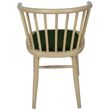 2 x Twyford Green Curved Dining Chair