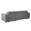 Artemis Grey Fabric Pull Out Universal Corner Sofabed