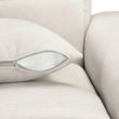 Jacob Cream Fabric Corner Sofa - LHF