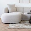 Kingston Natural Fabric Lounge Sofa - LHF
