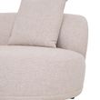Kingston Natural Fabric Lounge Sofa - LHF