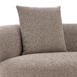 Kingston Brown Fabric Lounge Sofa - RHF