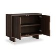 California Dark Oak 2 Door Small Sideboard - 105cm