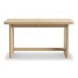 Cara Oak 6-8 Seater Extending Dining Table - 150cm-195cm