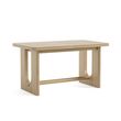 Cara Oak 6-8 Seater Extending Dining Table - 150cm-195cm
