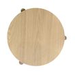 Cara Oak Round Side Table