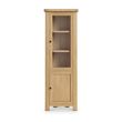 Normandy Oak 2 Door Corner Display Cabinet