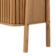 Soho Oak 2 Door Slatted Bookcase