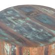 Tyddewi Recycled Wood Round Coffee Table