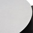 Minziro White and Black Round Coffee Table - Set of 2