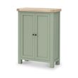 Salcombe Sage Oak 2 Door Shoe Cabinet