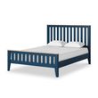 Marlow Blue 4ft 6in Double Slatted Bed