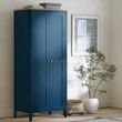 Marlow Blue 2 Door Wardrobe