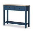 Marlow Blue 2 Drawer Console Table